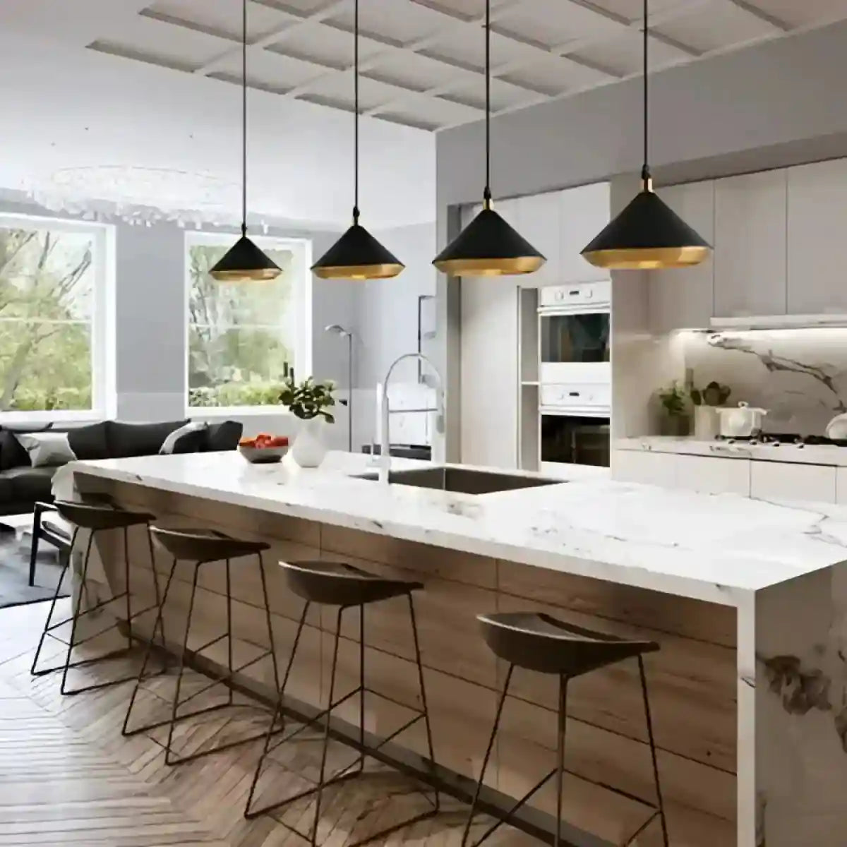 Quel Lustre pour Îlot de cuisine ? Guide Lustrea Image