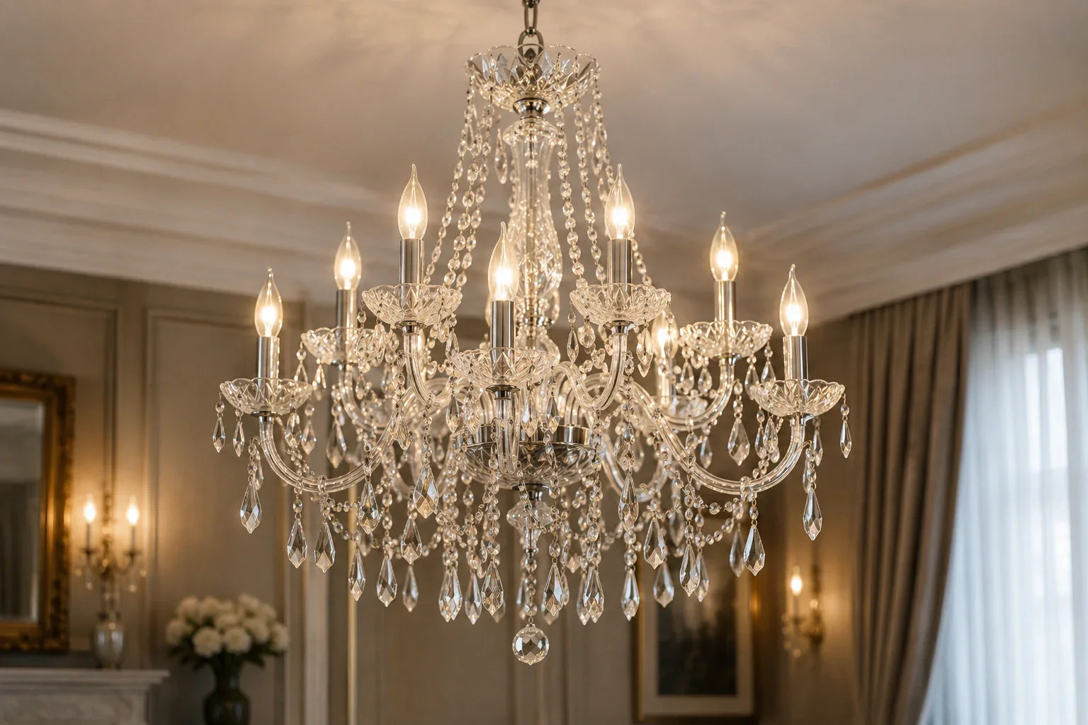 Comment nettoyer un lustre en cristal ? Guide Lustrea Image