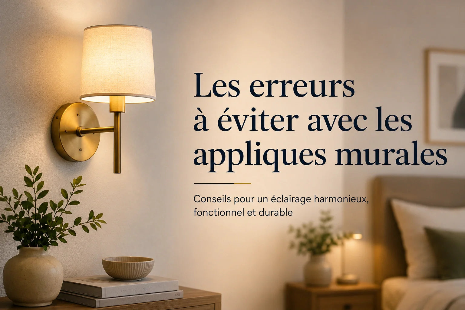 Les erreurs à éviter avec les appliques murales Image