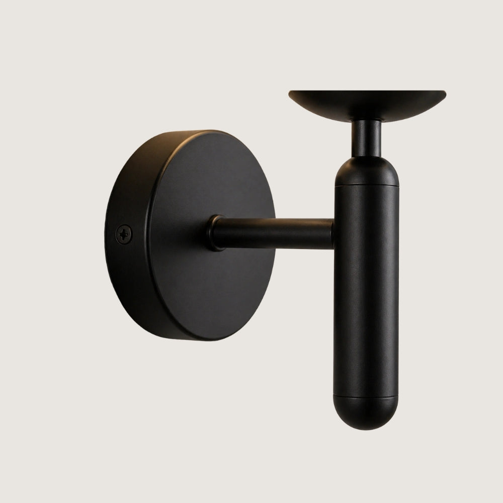 Applique murale  LED - Noir et doré