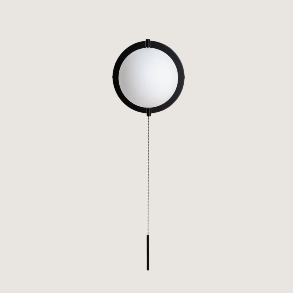 applique murale chambre - Boule design, Noir et doré