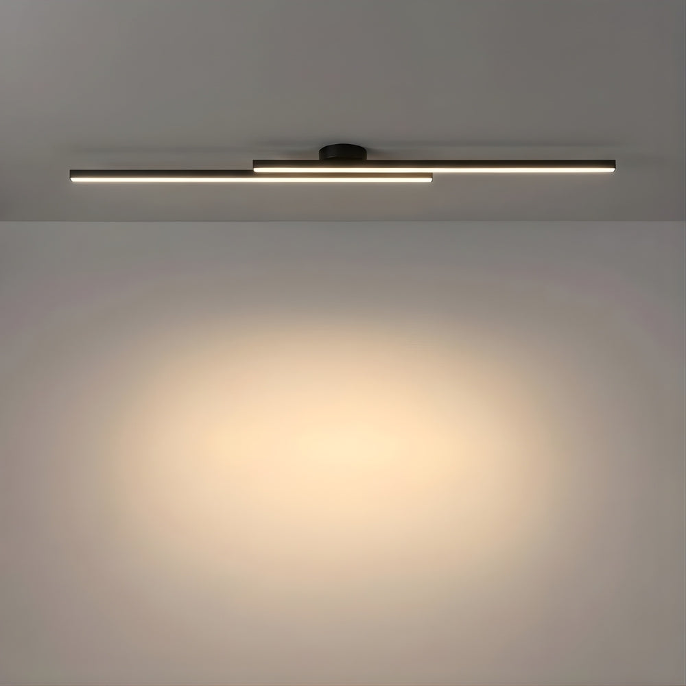 Plafonnier LED | Barre Aluminium Design Moderne Couloir Bureau Élégant