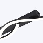 Plafonnier LED | Design Noir Élégant salon et chambre