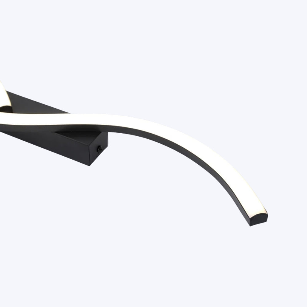 Plafonnier LED | Design Noir Élégant salon et chambre