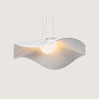 Lustre blanc - suspension bohème