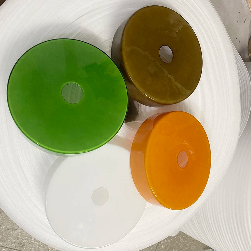 Plafonnier en verre -  Multicolore Style Vintage