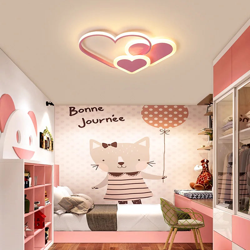 Plafonnier LED  – chambre enfants design