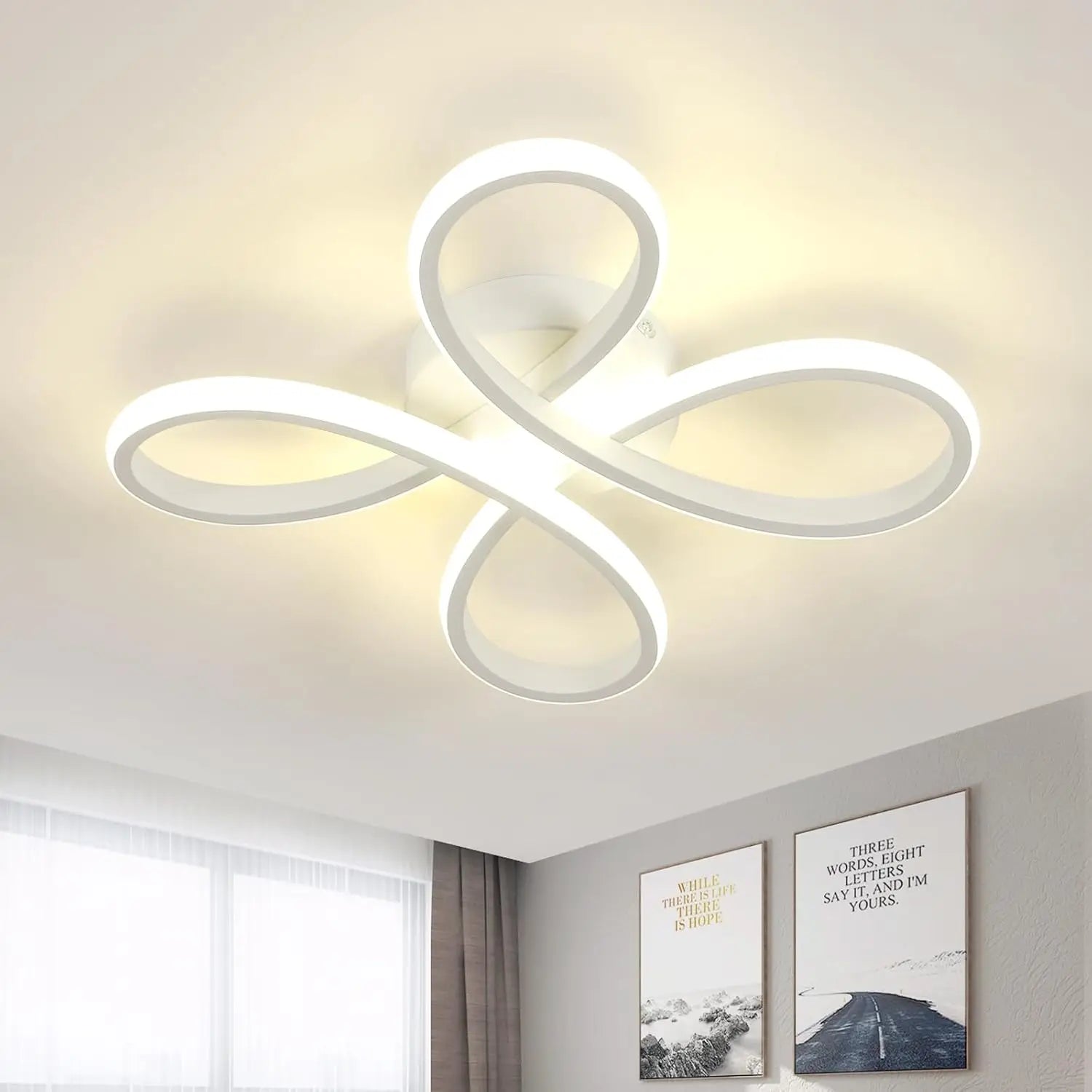 Plafonnier LED | Moderne papillons Élégant