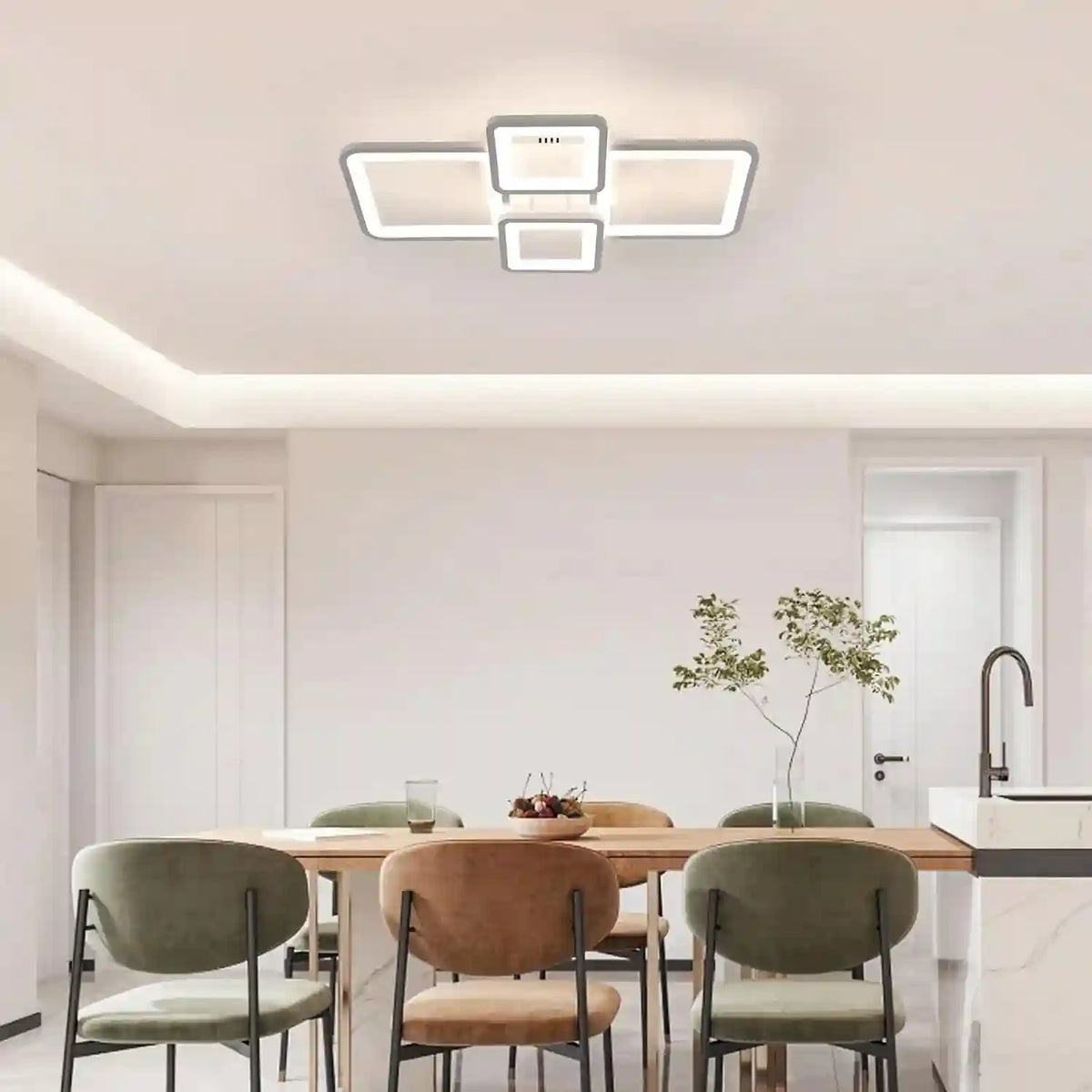Plafonnier LED | Moderne Dimmable avec Télécommande design