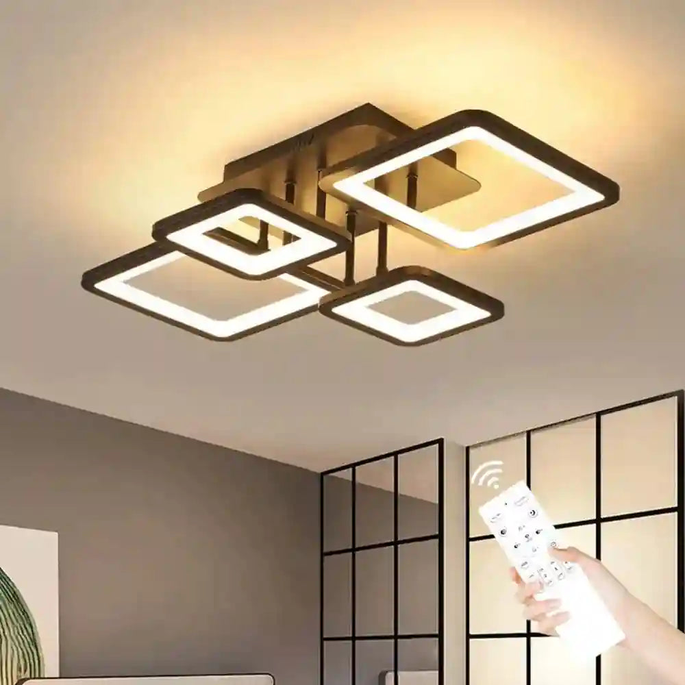 Plafonnier LED | Moderne Dimmable avec Télécommande design