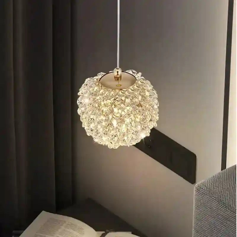 Lustre en verre - pissenlit