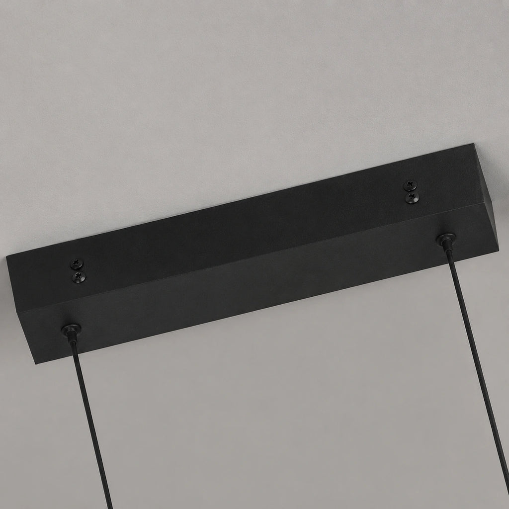 Suspension LED Moderne Noir | Lustre Design Salle à Manger