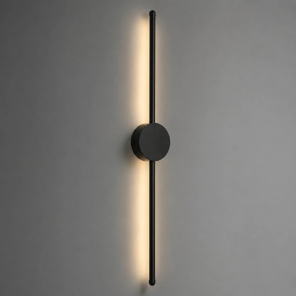 Applique Murale LED Verticale Noir | Design Moderne Salon & Chambre