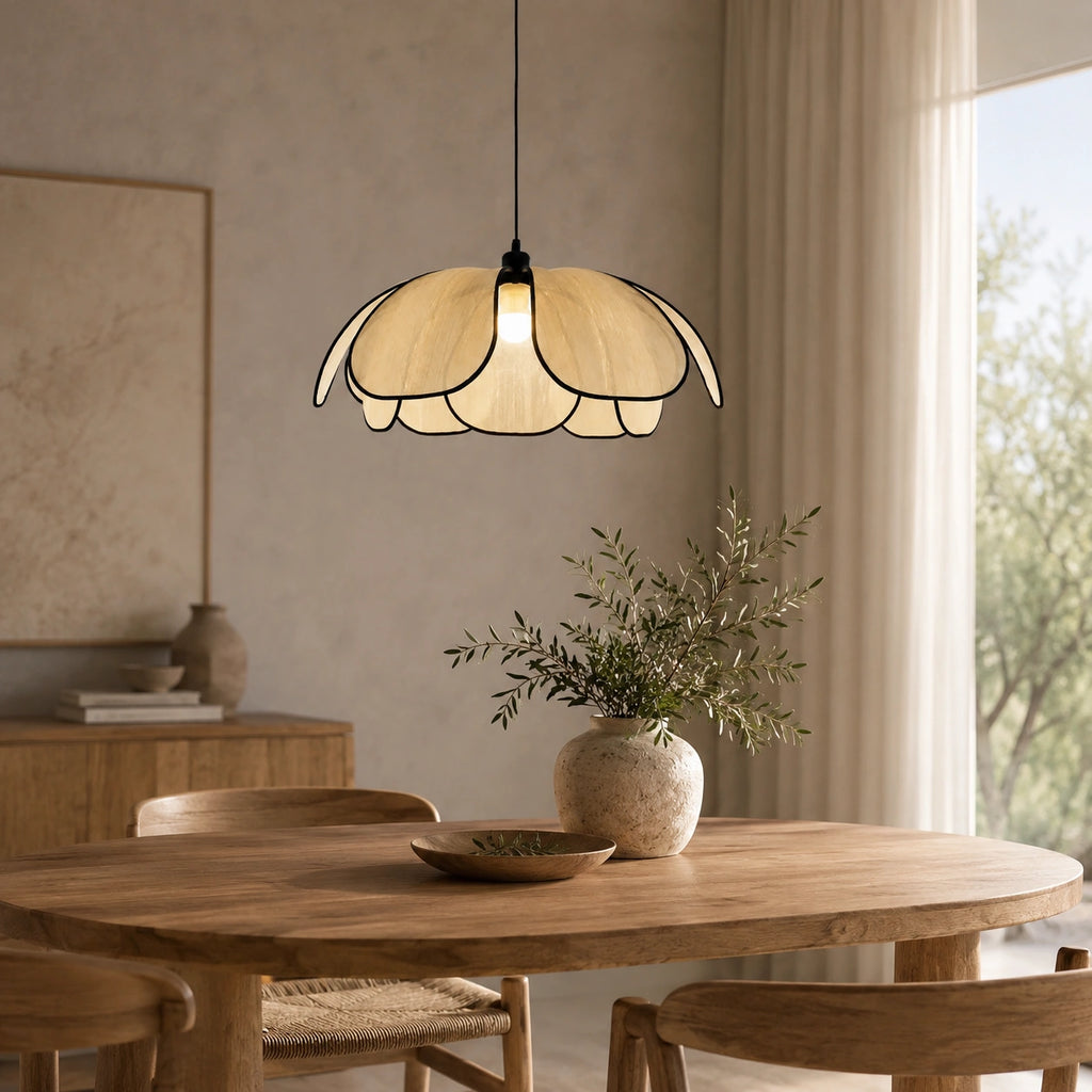 Lustre en fleur japandi | Flora