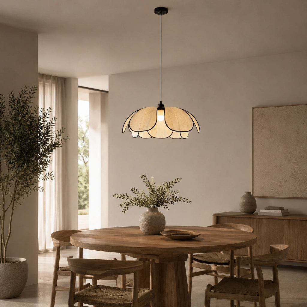 Lustre en fleur japandi | Flora