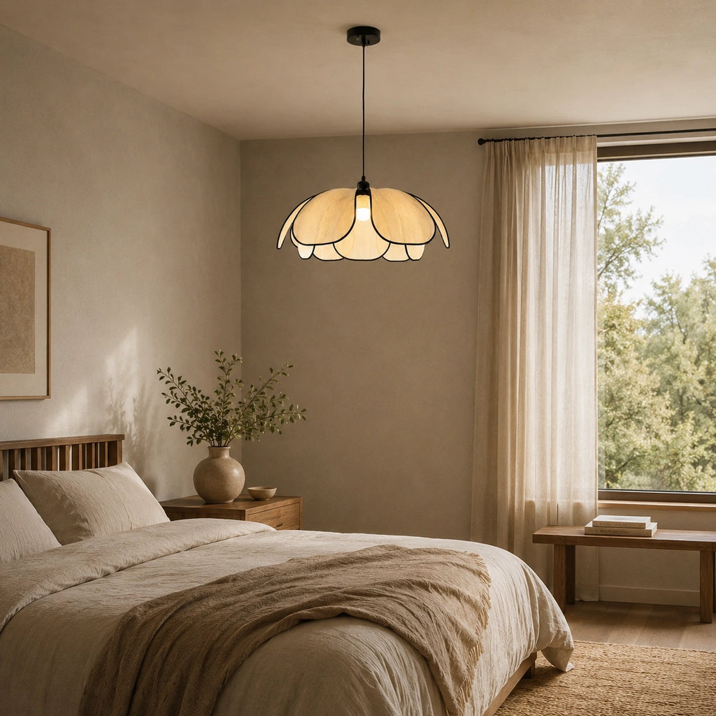 Lustre en fleur japandi | Flora