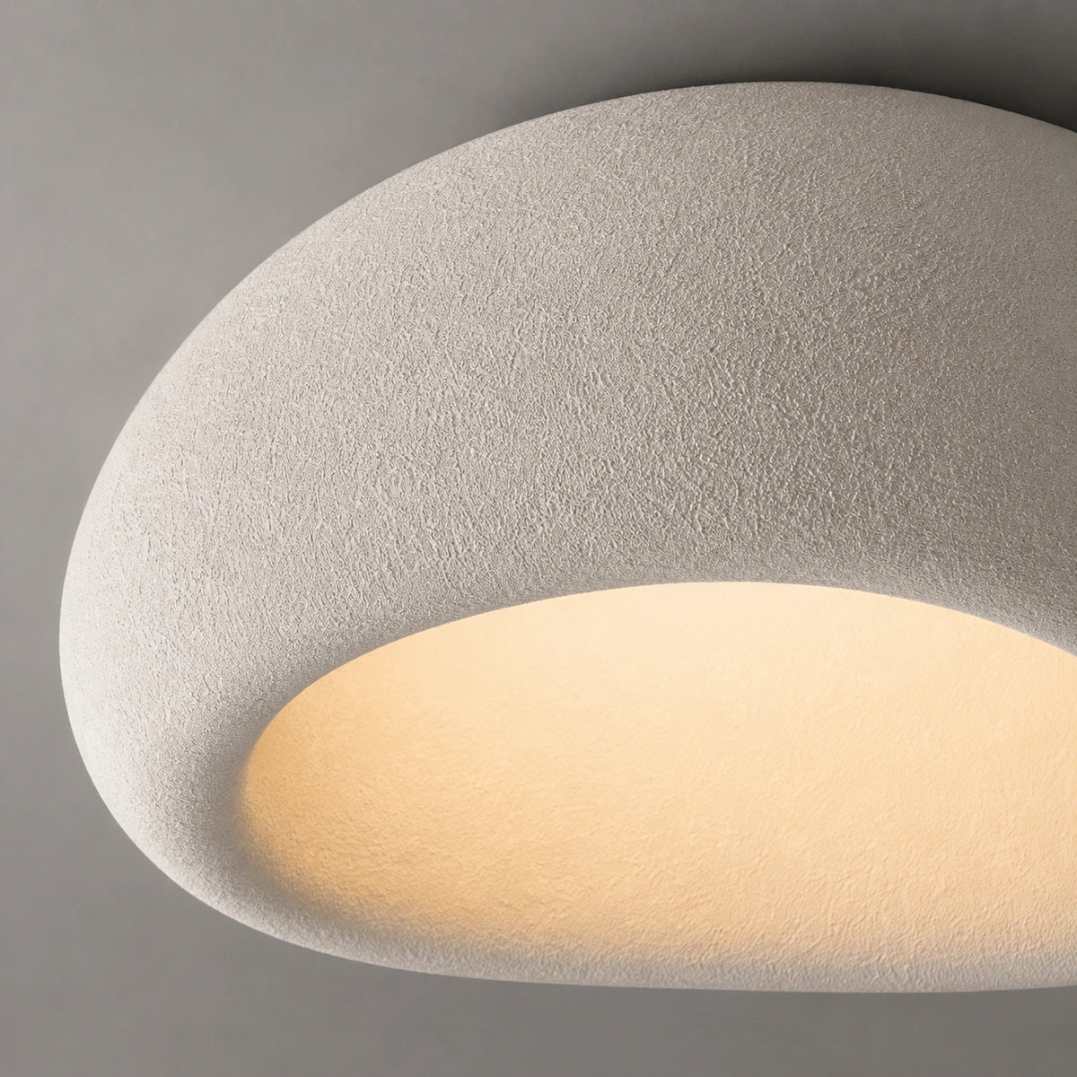Plafonnier wabi-sabi, design en pierre | Aira