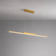 Lustre led doré - Suspension Linéaire Dimmable Salle a manger