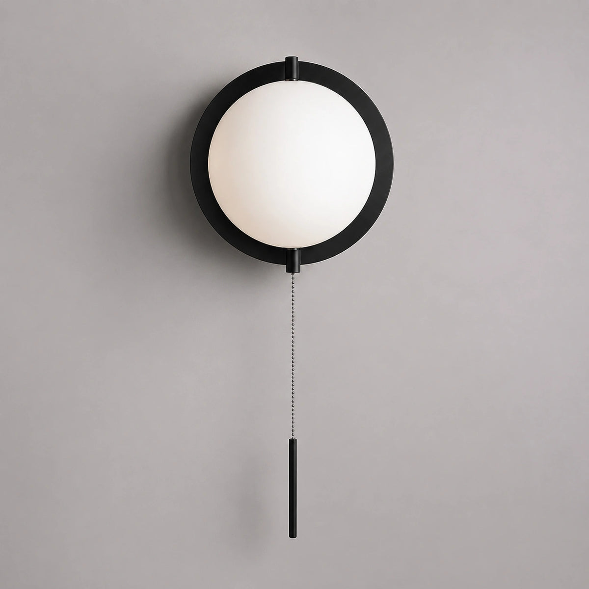 applique murale chambre - Boule design, Noir et doré