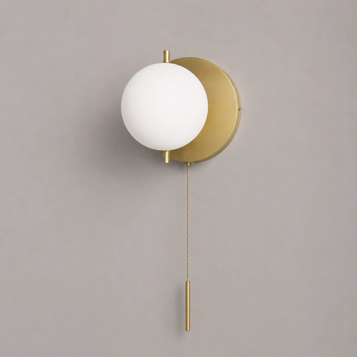 applique murale chambre - Boule design, Noir et doré