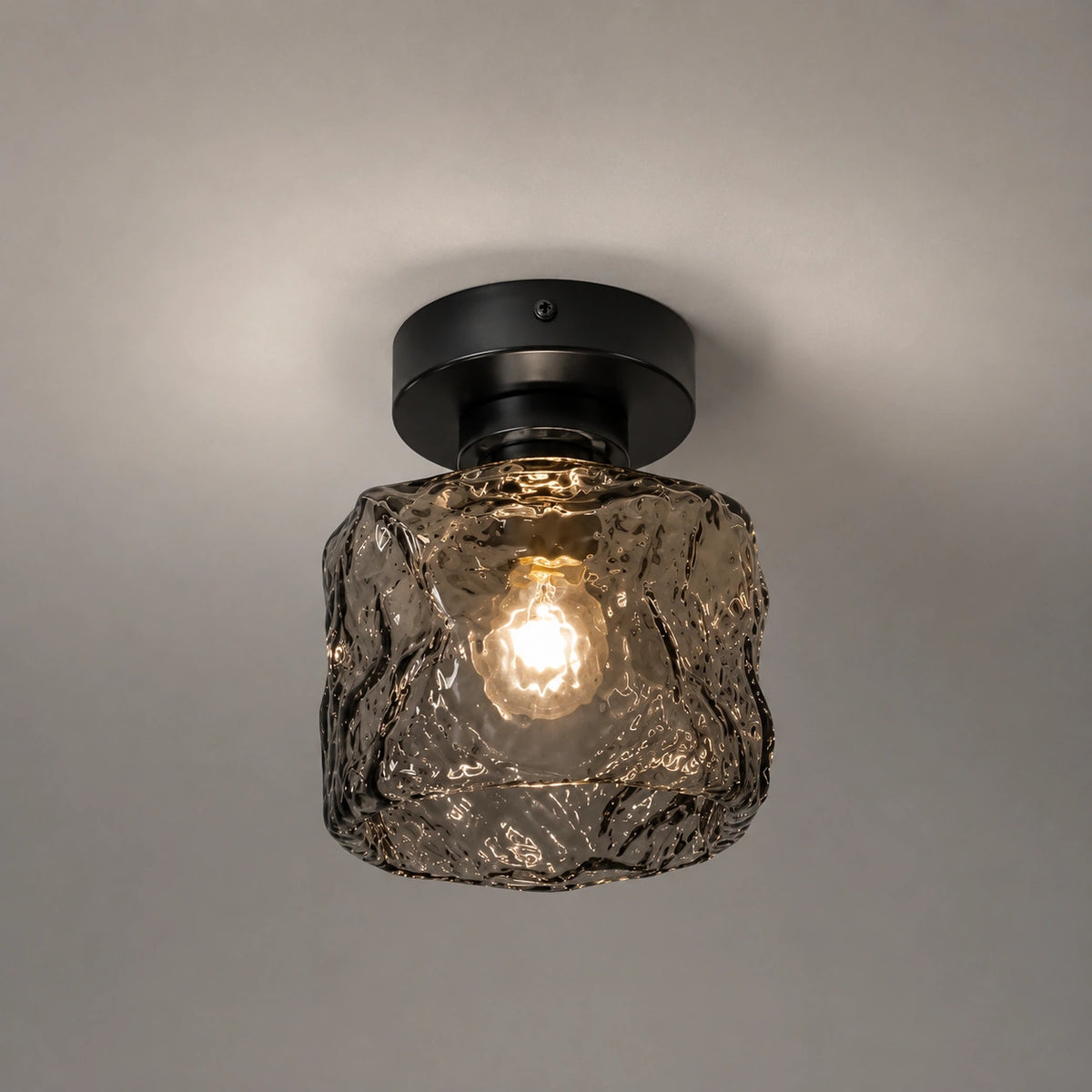 Plafonnier en verre - style Crystal