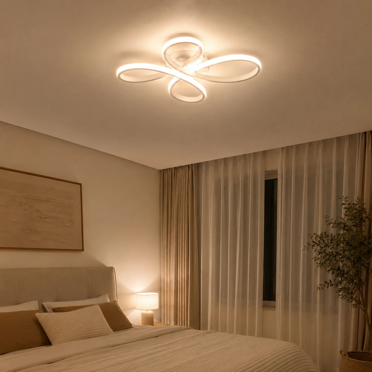 Plafonnier LED | Moderne papillons Élégant