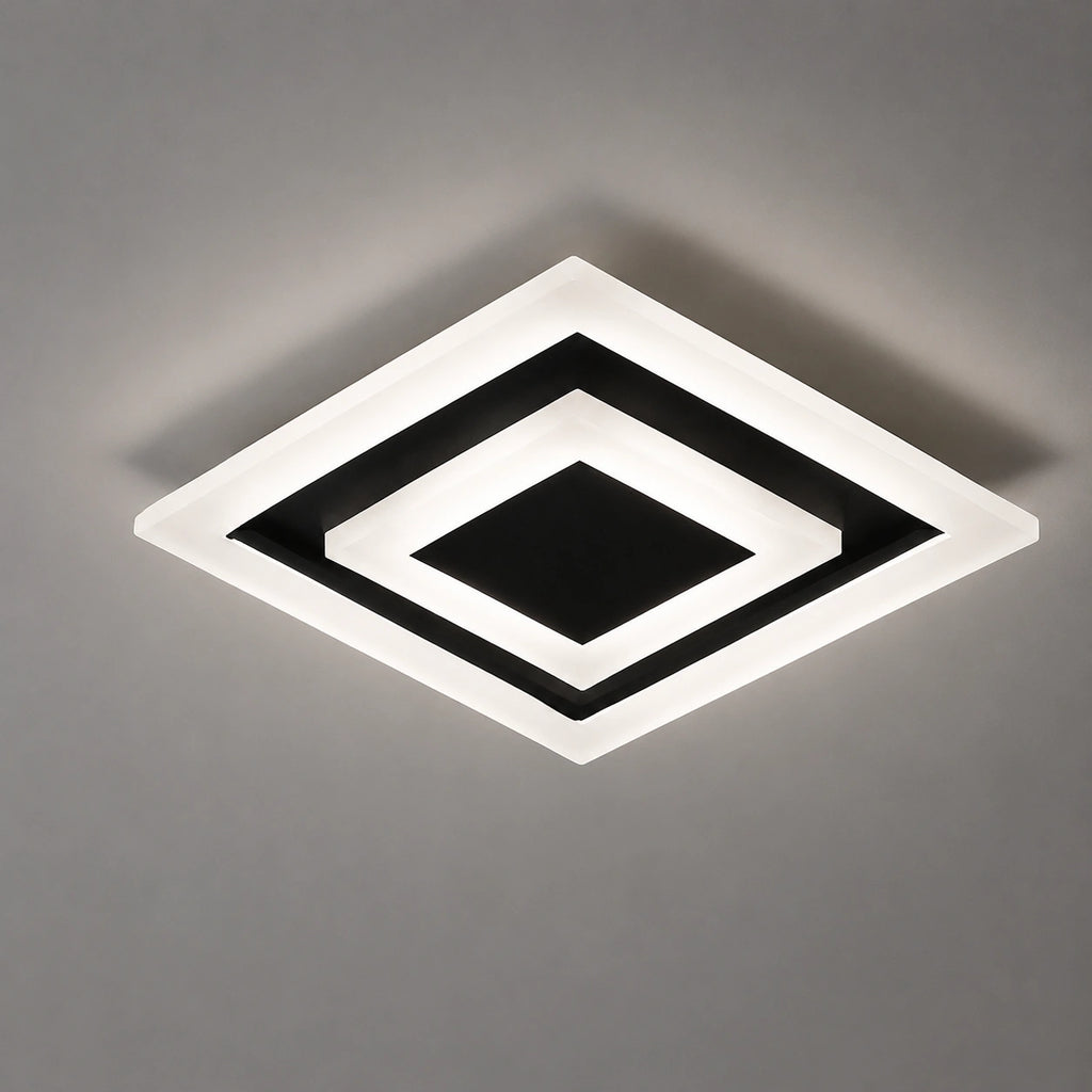 Plafonnier couloir – moderne salle de bain et dressing