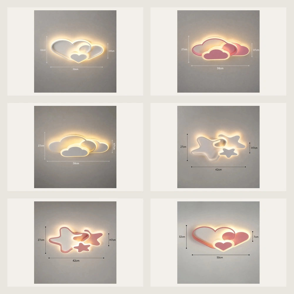 Plafonnier LED  – chambre enfants design