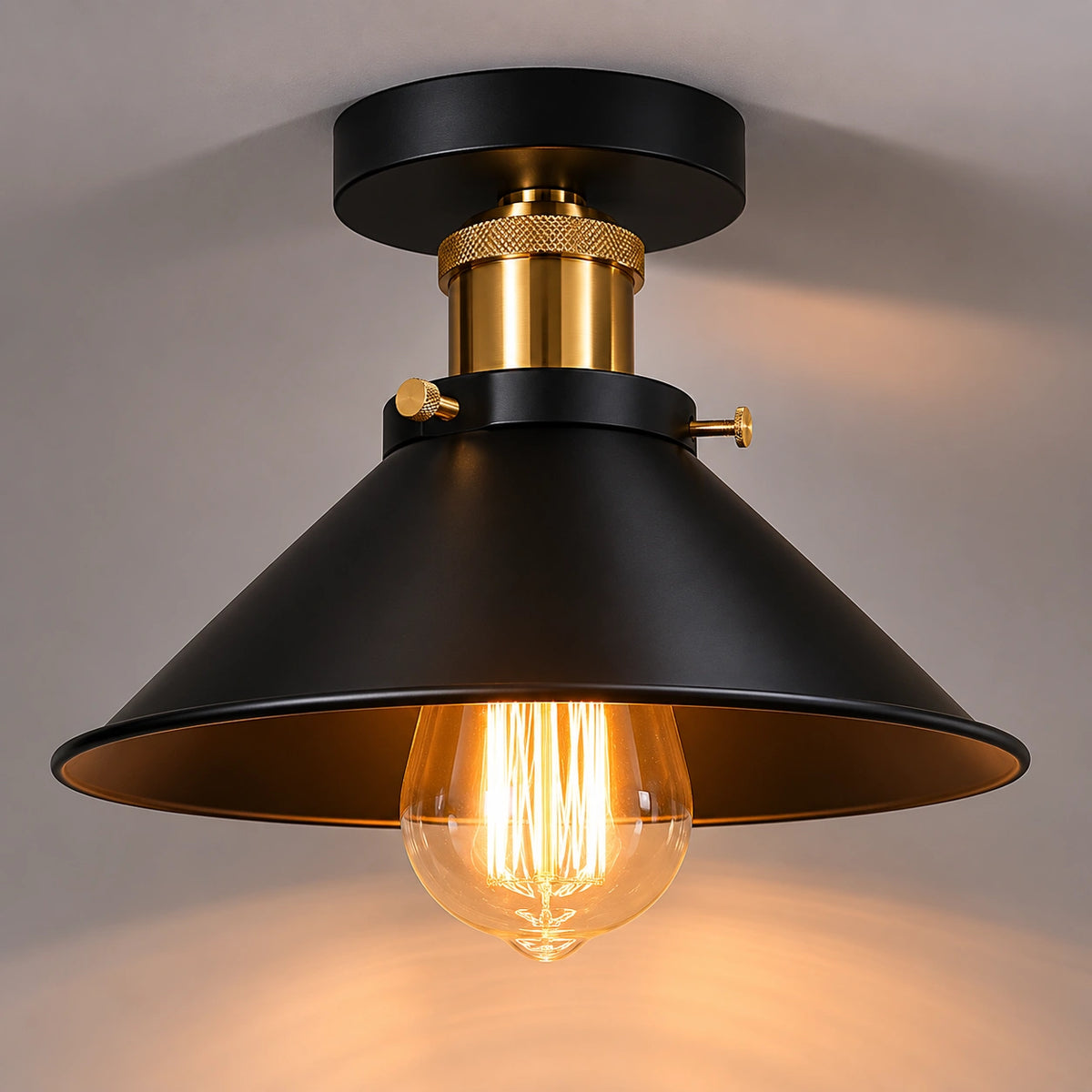 Suspension industriel – style loft