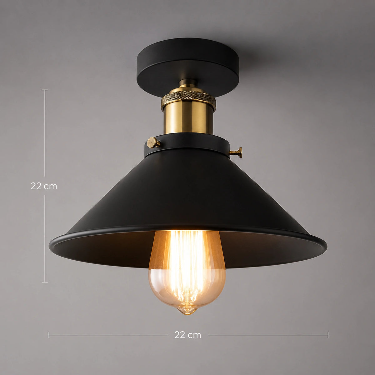 Suspension industriel – style loft