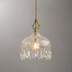 Lustre en verre -  Suspension Rétro Français chic