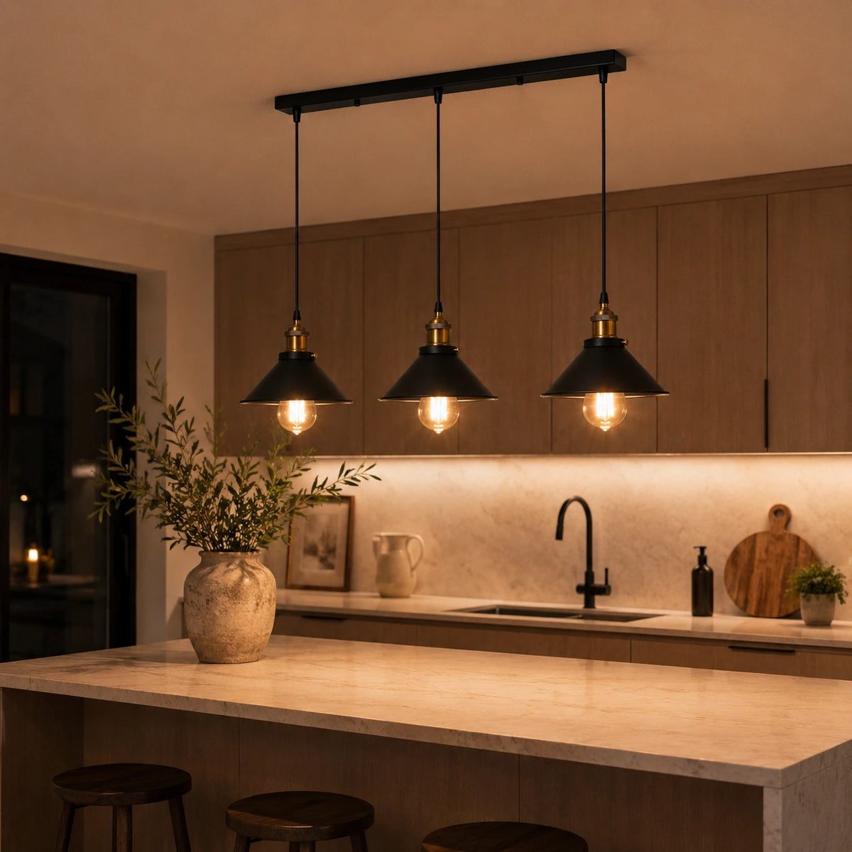 Suspension industriel – style loft