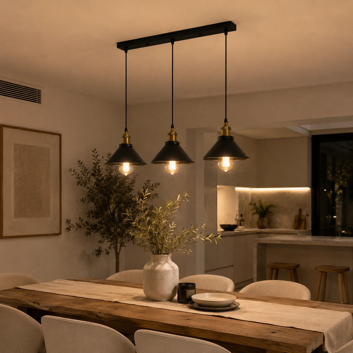 Suspension industriel – style loft