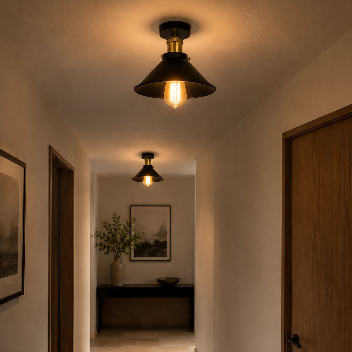 Suspension industriel – style loft