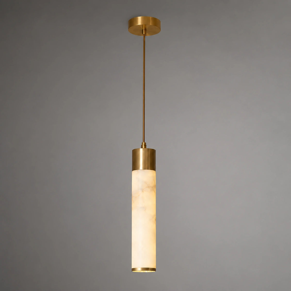 Suspension effet marbre doré | Alba