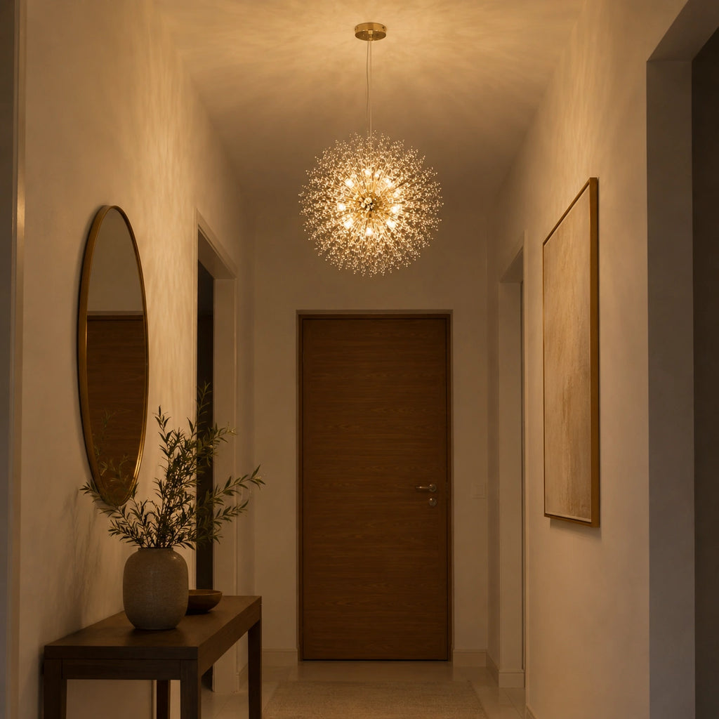Lustre de salon, style pissenlit | Stella