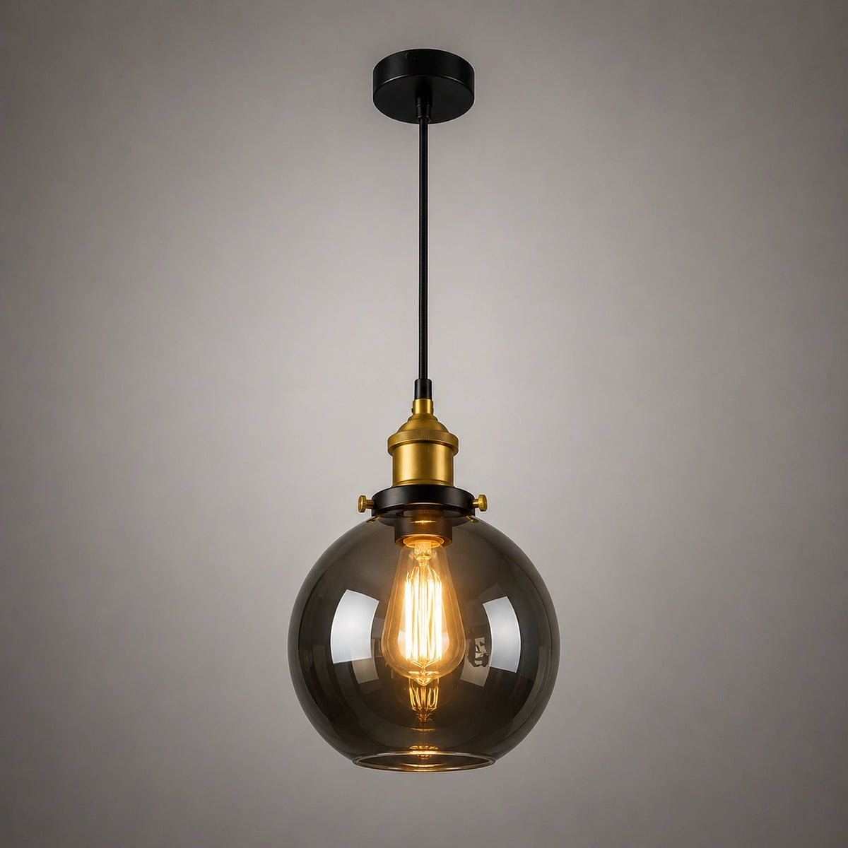 Suspension de salon en verre design | Oréo