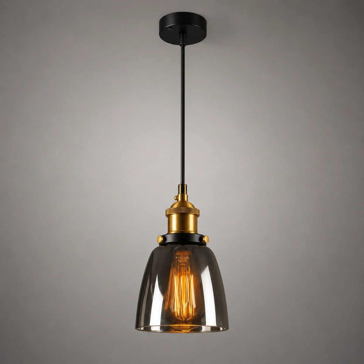 Suspension de salon en verre design | Oréo