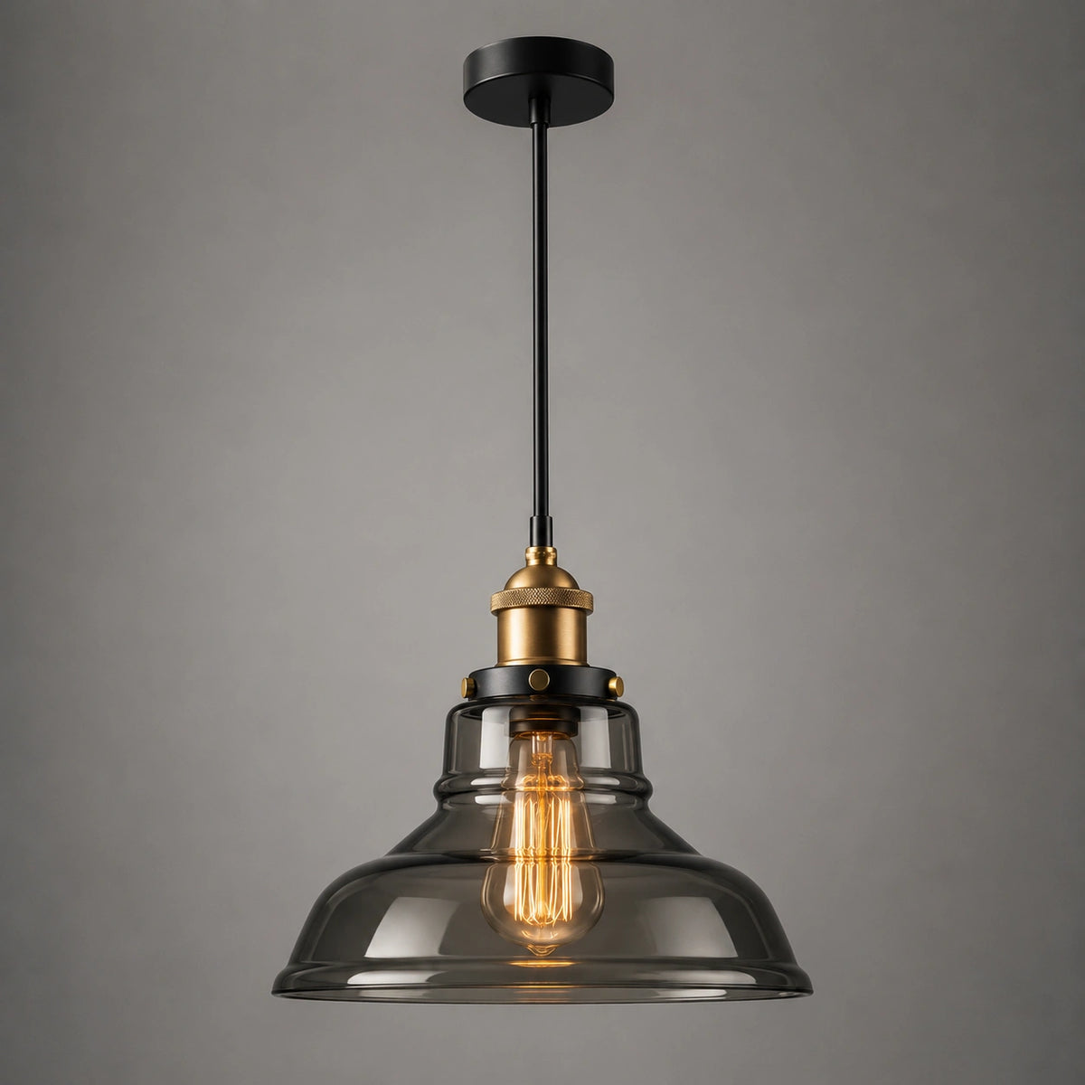 Suspension de salon en verre design | Oréo