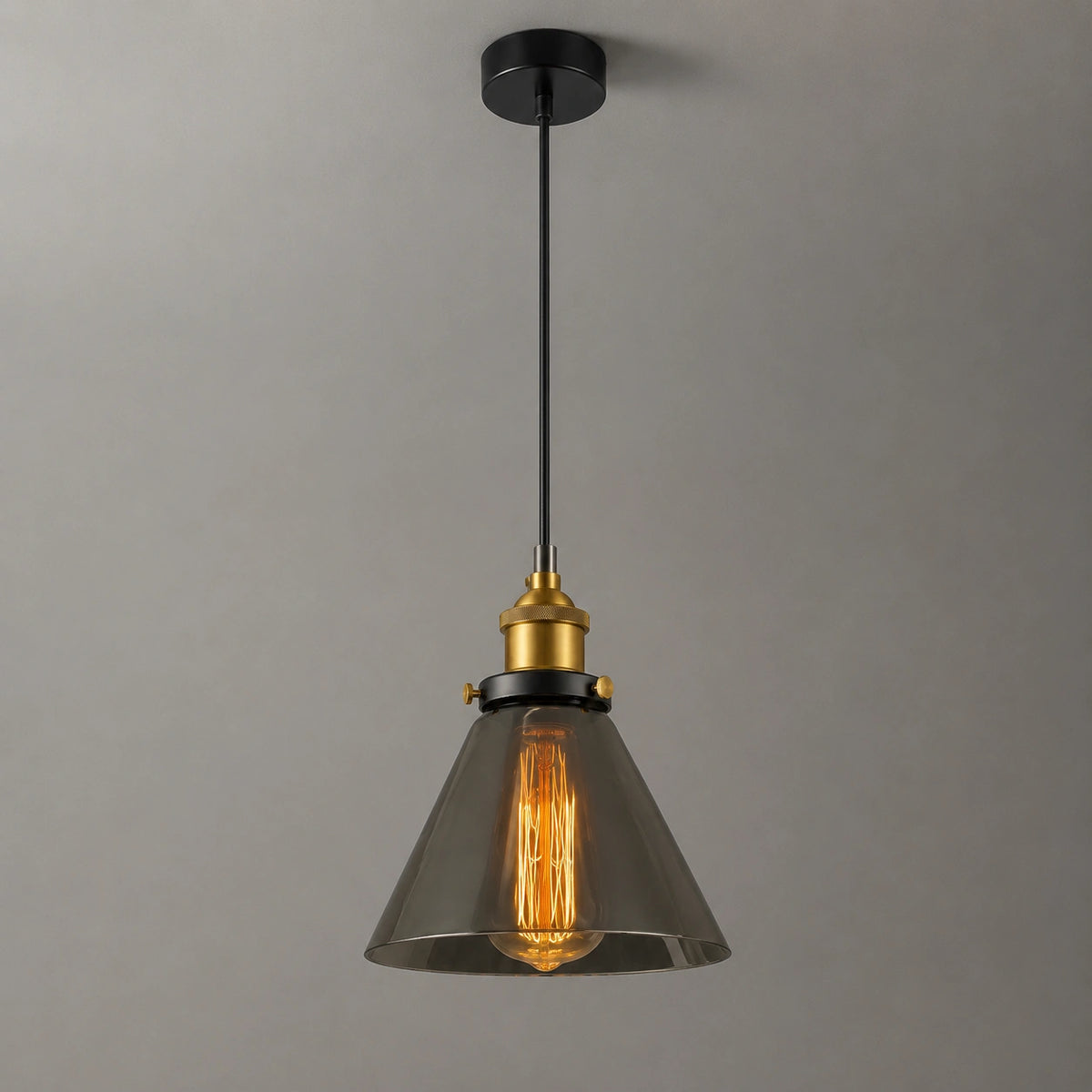 Suspension de salon en verre design | Oréo