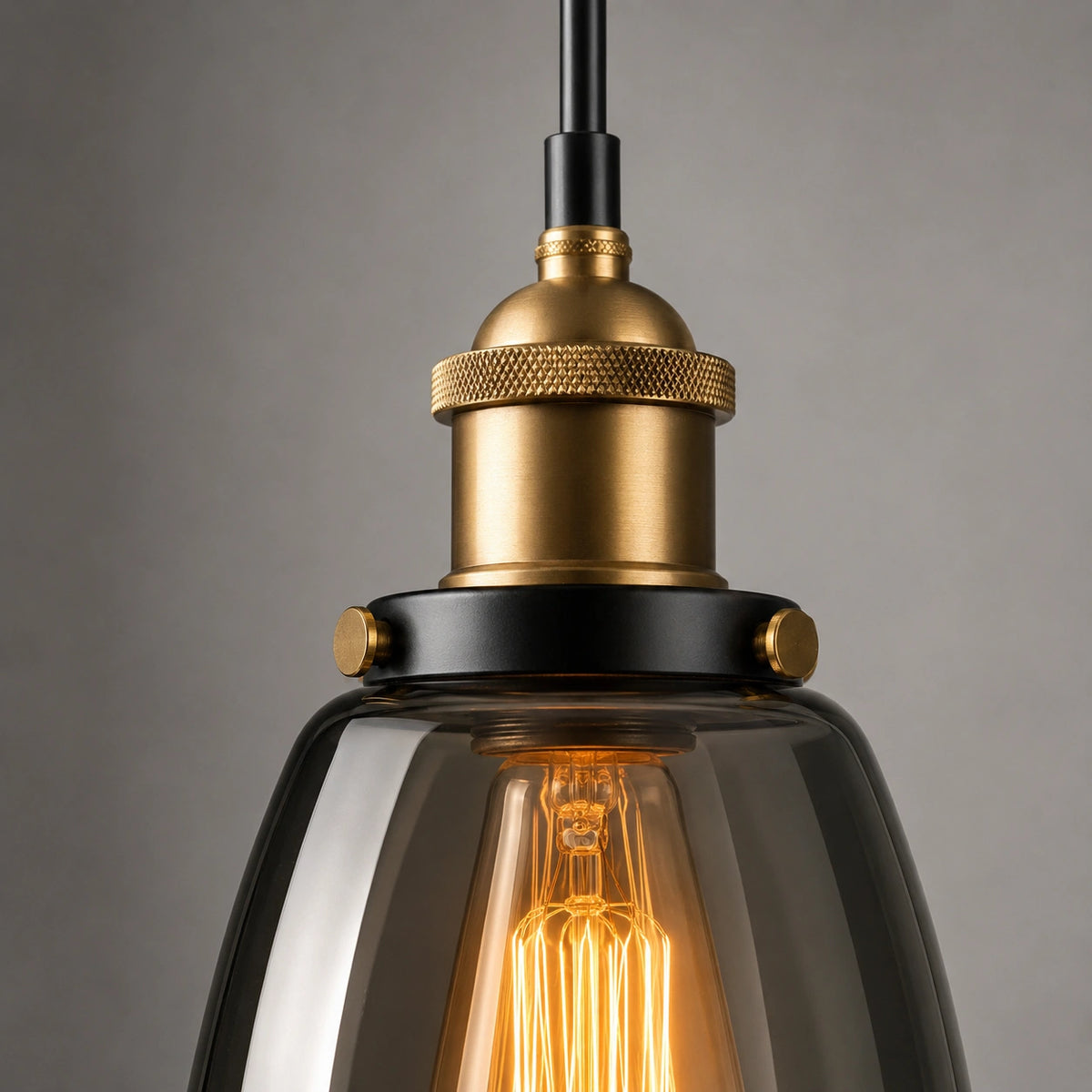 Suspension de salon en verre design | Oréo