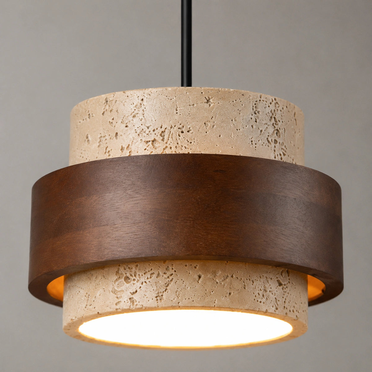 Suspension travertin | Luminaire design - Aris