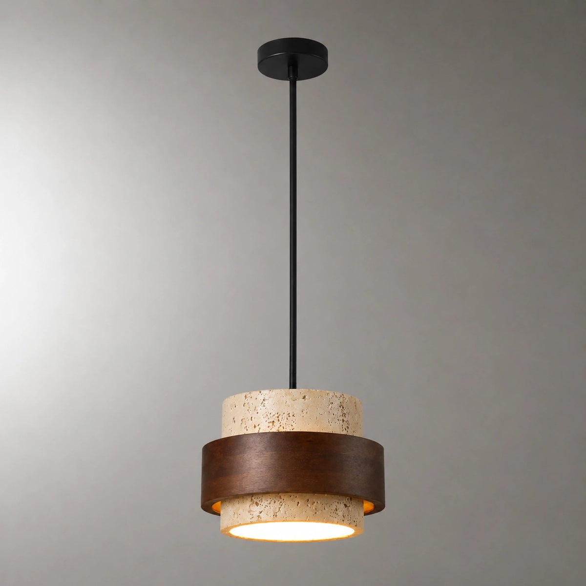 Suspension travertin | Luminaire design - Aris