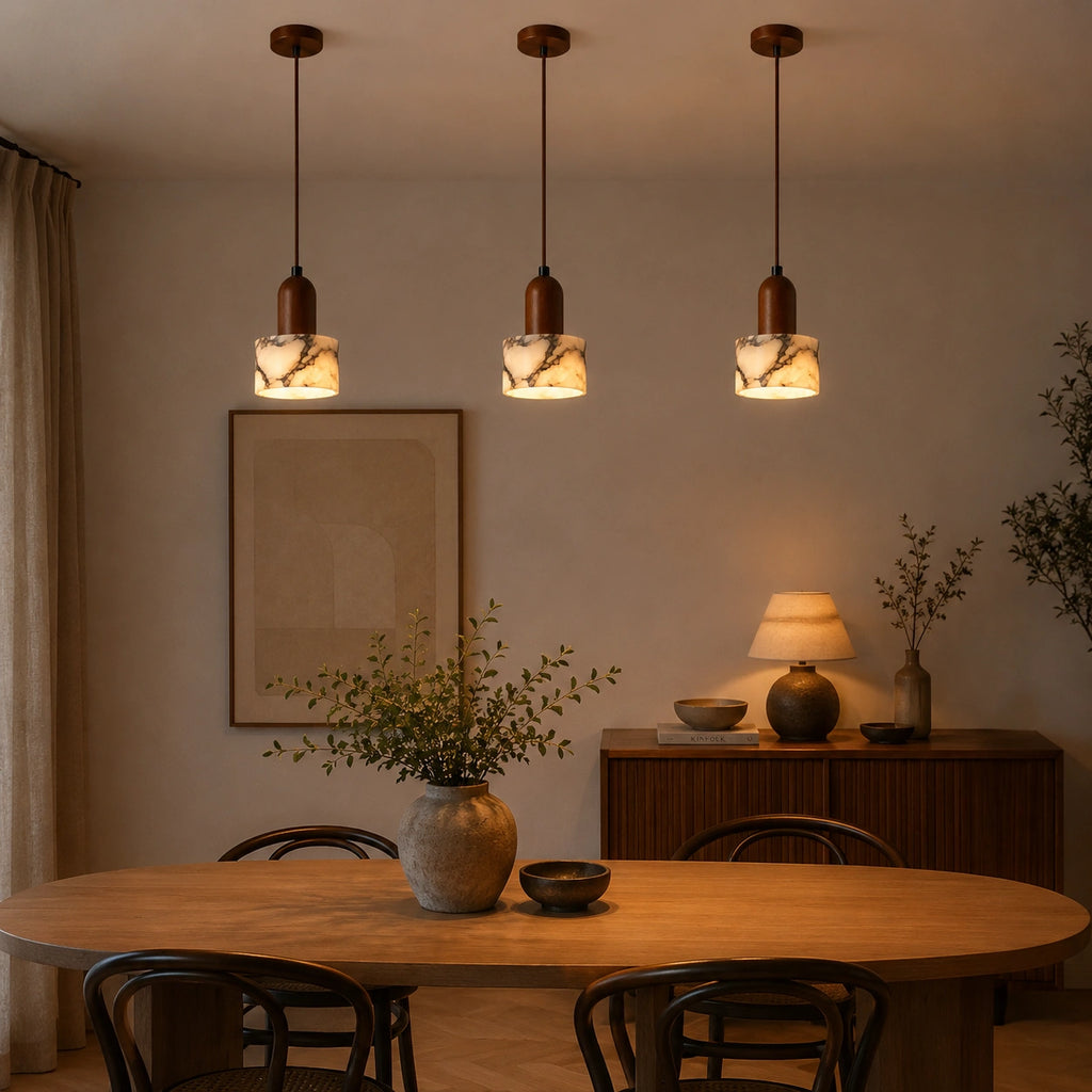 Suspension effet marbre | Moderne élégant - Noan