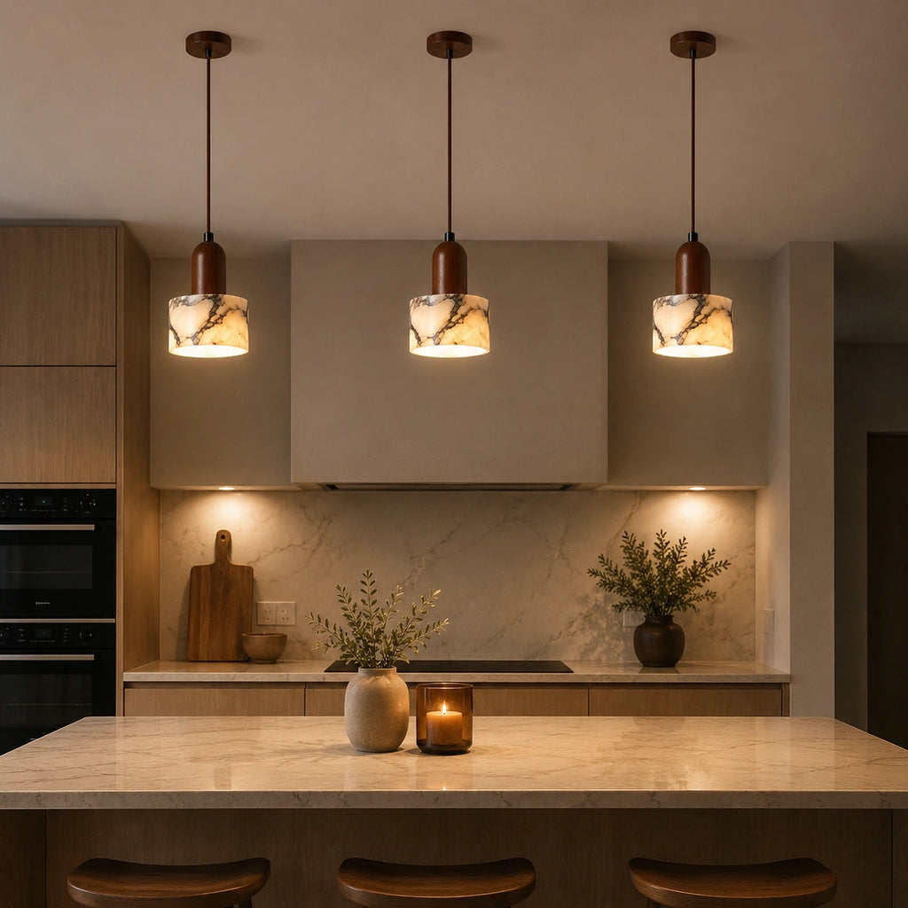 Suspension effet marbre | Moderne élégant - Noan