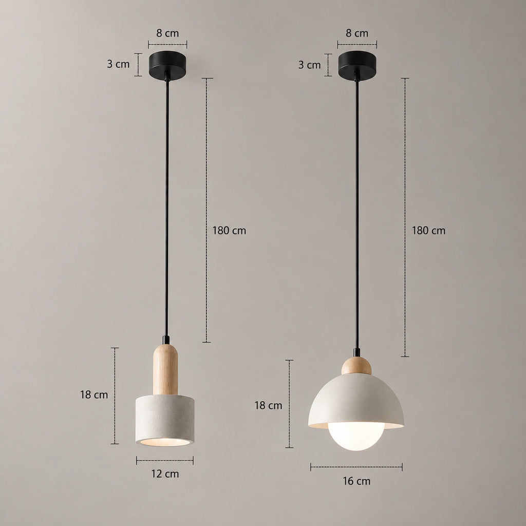 Lustre Moderne Effet Pierre | Zenko