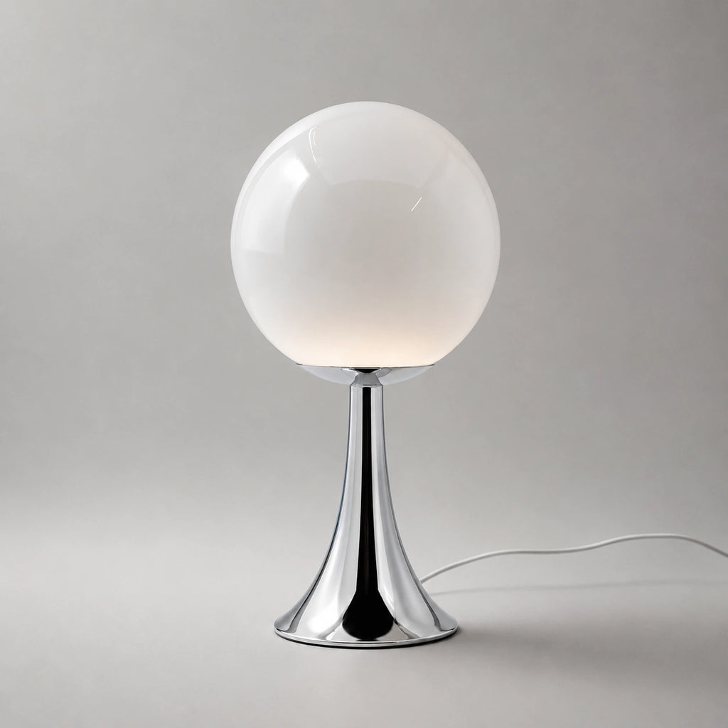 Lampe de Chevet en Verre LED – Éclairage Tactile à Intensité Variable - bouli