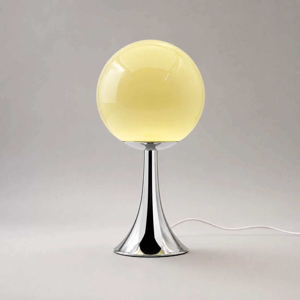 Lampe de Chevet en Verre LED – Éclairage Tactile à Intensité Variable - bouli