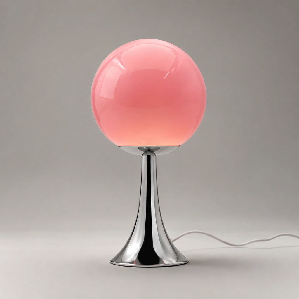 Lampe de Chevet en Verre LED – Éclairage Tactile à Intensité Variable - bouli