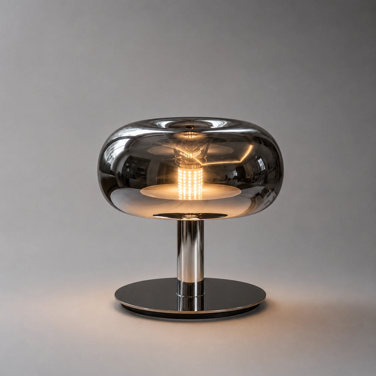 Lampe Champignon Méduse en Verre – Éclairage LED Dimmable au Design Italien